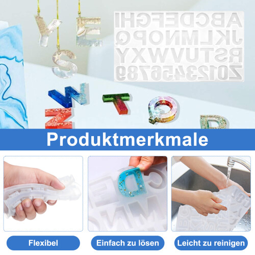 Craftsmanship Unleashed, Καλούπια Σιλικόνης για Δημιουργίες DIY, Καλούπια Πολλαπλών Χρήσεων 2