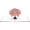 Κάρτα Cherry Blossom3D Pop-Up, Οικολογική Τέχνη από Χαρτί, Ρομαντική Χαιρετισμός για το 3