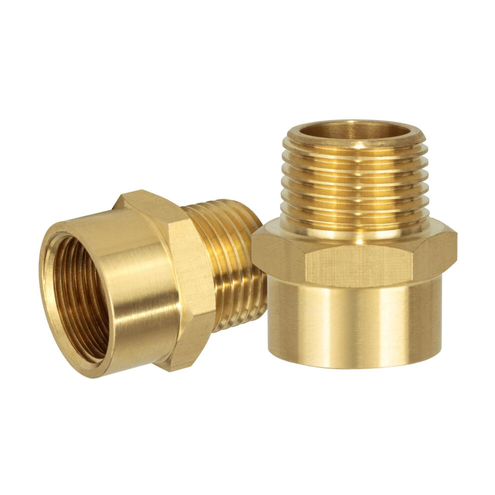 Brass 1/2Inch G Female To Npt Male Thread Pipe Fittings For 7696000825656