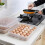 Egg Carton For 30 Eggs Plastic With Lid Refrigerator Container Transparent Organizer 2