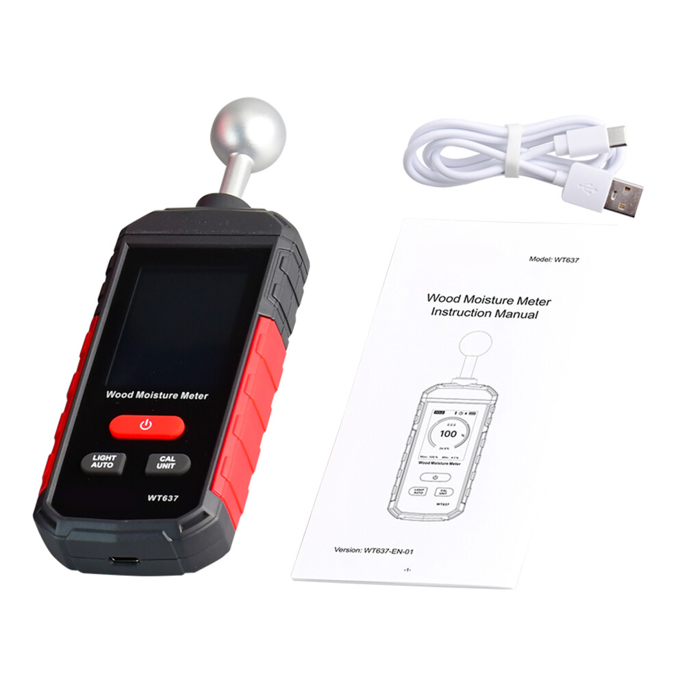 Rechargeable Moisture Meter For Wood Wall Construction Sites No 7755000258069
