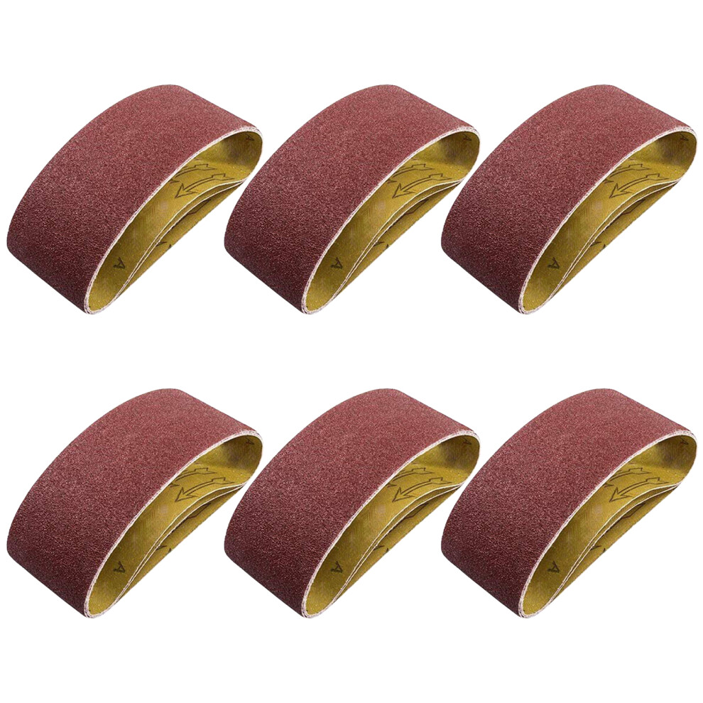Multiple Pack Aluminum Oxide Sanding Belts 2X24 Inch Sturdy-60 7696000827223