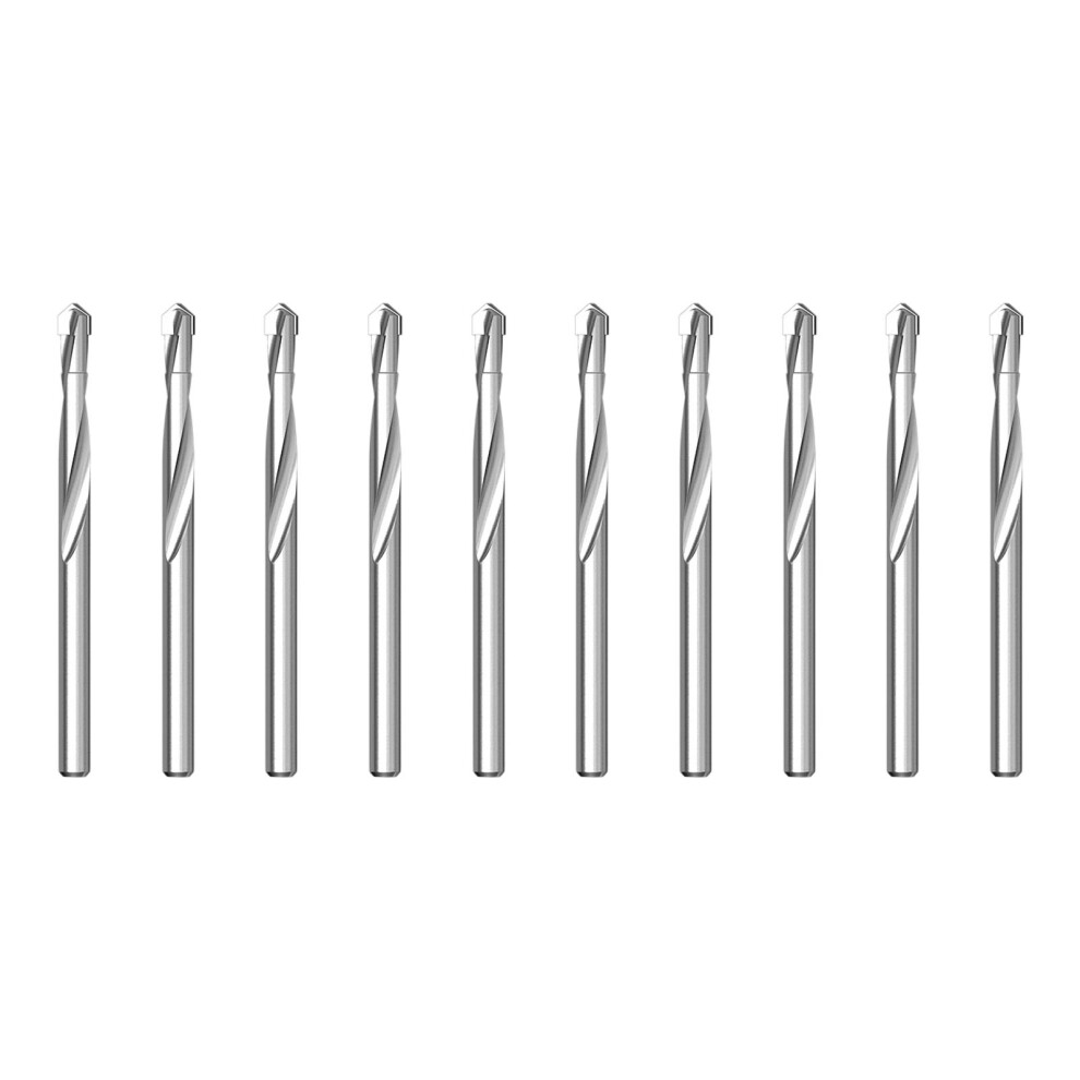 10Pcs Round Shank Reduced Twist Drill Bits Hole Cutter-5.5Mm 7696000825199