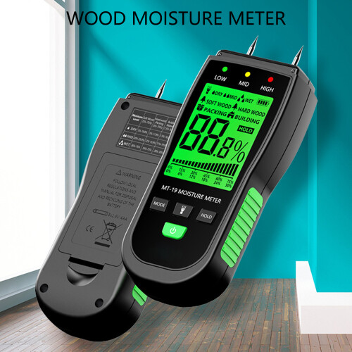 Digital Wood Moisture Meter For Testing Timber & Paperboards 2