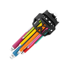 Professional 9 Piece Hex Wrench Set Key-Export version bold