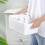 Storage Baskets for Home Organization, Minimalist Design with Built-in Handles, Durable Construction Using Non-toxic Material, Stackable Plastic Organ 4