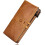 Πορτοφόλι Clutch, Δερμάτινο Πορτοφόλι Premium με Διπλό Φερμουάρ για Γυναίκες, Πορτοφόλι 1