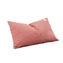 Housses de coussin décoratives à fermeture éclair invisible pour canapé, teinte unie, respirantes et douces (lot de 2) pour chambre à coucher,