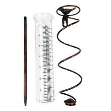 Rain Gauge for Precise Garden Rainfall Measurement and