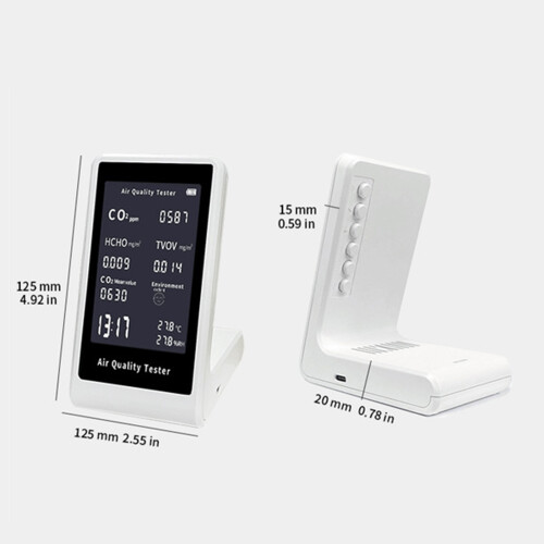 Luftqualitätsmonitore, CO2-Messgerät, Kohlendioxid-Detektoren, 2