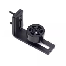 Invisible Rotations Adjustable Door Guide For Barn Door And-BK