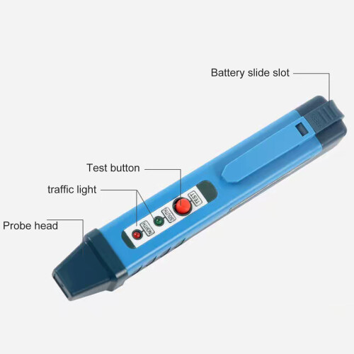 ABS Magnetic Field Tester Portable Pen Type Tool For Generator 1