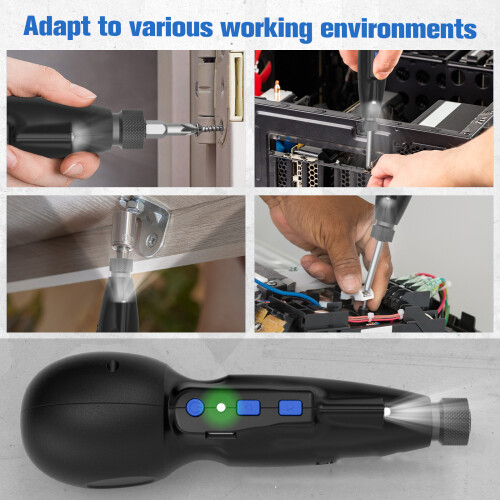 Cordless Electric Screwdriver Mini Drill Power Tool 3.6V 1200mah 1