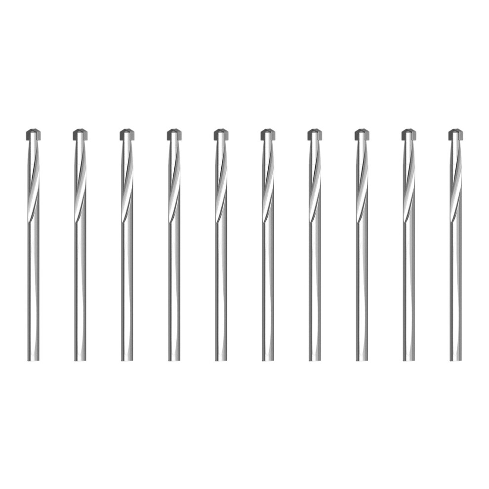 10Pcs Round Shank Drill Bit Hss Round Shank Twist Drill-3.5Mm 7696000824314