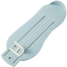 Medidor de pés portátil, medidor de calçados para medição precisa dos pés em casa, ferramenta de gráfico de crescimento com material de alta