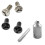 Professional Grade Titaniums Slingshots Screws-White 4