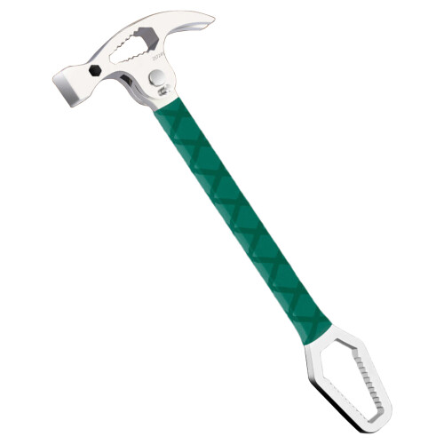 Reinforced Folding Claw Hammer With Customizable Pry Angle