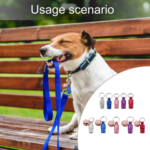 Coated Pet Label Personalize Identification-Blue with bell 1