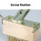 Joint Brush Manual Weeder Bristles Replacement Brush Garden-B 7