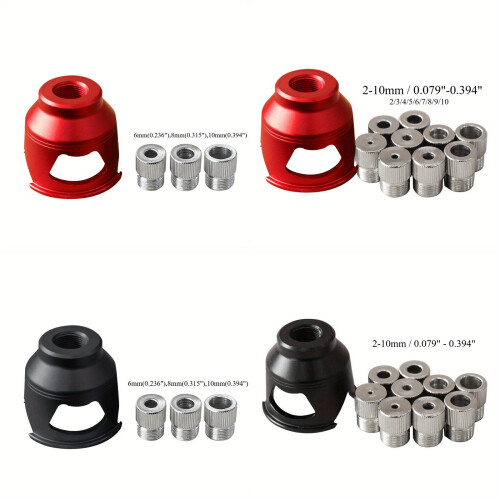 Permanent Aluminum Drill Guide Dance With 2-black 3 diamond set 1