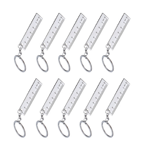 Professional Metal Ruler For Accurate Gemstones Sizing-White K