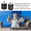 High Air Compressor Pump Head Strong PVC Construction-M8 Type 4