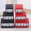 Clear Display Plastic Scorekeeper Recyclable-Three digits Red 7