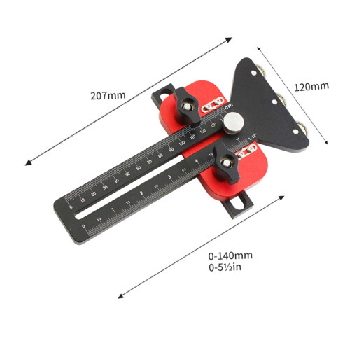 Professional Woodworking Alignment Tool With Rapid Cutting Guide 2