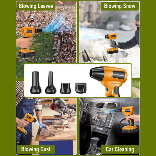 Electric Current Blower Modifiable 1 100 Speed For-Green 2