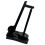 Musical Note Shape Rotating Wood Yarn Holder Magnetic-Black 1