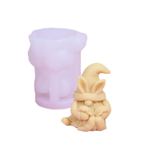 Christmas Candle Molds Handmade Epoxy Resin Molds Easters Gnomes
