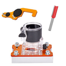 Wood Trimmers Routers Tool 2 in 1 Slotting Base and Fastening