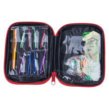 8Pieces Aluminum Circular Knitting Needle Set with Case Aluminum