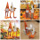 Harvest Celebration Themed Gnomes Doll Polyester Dwarf Figurines 2