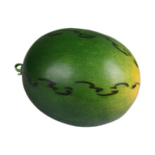 Realistische künstliche Wassermelone, leicht-ovale Wassermelone