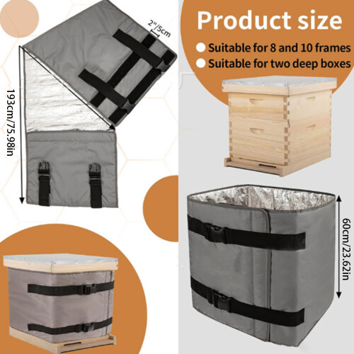 Beekeeping Winter Wrap Cover Thermal Reflective Layer Insulation 1