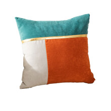 Housses de coussin décoratives élégantes et polyvalentes, au toucher velours doux, au design chic et raffiné pour les intérieurs modernes,