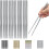 Σετ μεταλλικών chopsticks, αντιολισθητικά επαναχρησιμοποιήσιμα chopsticks με διαδικασία 1