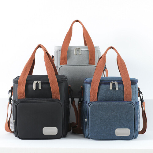 Isolierte Lunchtasche, Lebensmittelbehälter,-Schwarz 2