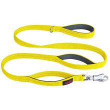 Dog safety leash - Halti - 1.5 m long - Fluorescent yellow - Ultra-strong clip - Reflective seams