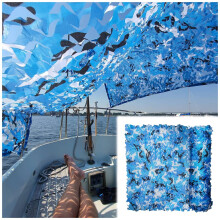 Camouflage Netting Outdoor Hunting Camping Shade Net, Breathable AntiUV Sun Protection, Sizes 1x1m8x10m (3x8m)