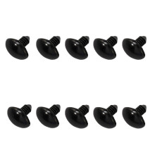 200x Safety Nose Plastic Animal Nose Stuffed Crochet Toy-16mm