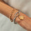 Bracelets à pendentif étoile à huit branches incrustés de strass 2
