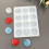 Moule artisanal en Silicone pour outil de bijouterie-Polygone 5