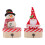 Kerstman/sneeuwpop beeldje container voor het bewaren-ouderling 3