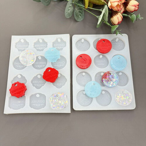 Moule artisanal en Silicone pour outil de bijouterie-Polygone 1