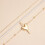 Collier de perles d'imitation unique multicouche avec cadeau de 6