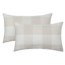 Rectangle Pillow Covers, Wide Application Farmhouse Design, Thick Fabric For Living Room, Bedroom, Couch, Sofa, Car, Party, Balcony, Patio Decor (Set
