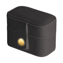 Mini-Schmuck-Organizer mit samtiger-Schwarz