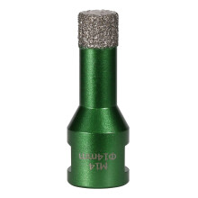 Professional M14 Threaded Hole Cutter For Porcelain Glass-14mm
